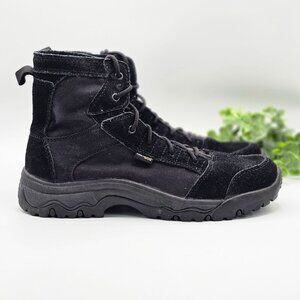 Free Soldier Tactical Boots Men's 9 Black Lightweight‎ Breathable Oil Resistant